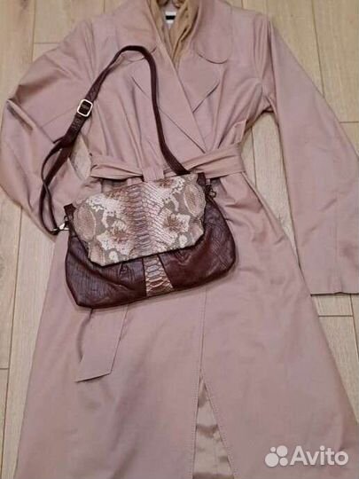 Сумочка-клатч натуральная кожа. Ручная работа