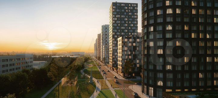 1-к. квартира, 38,6 м², 12/15 эт.