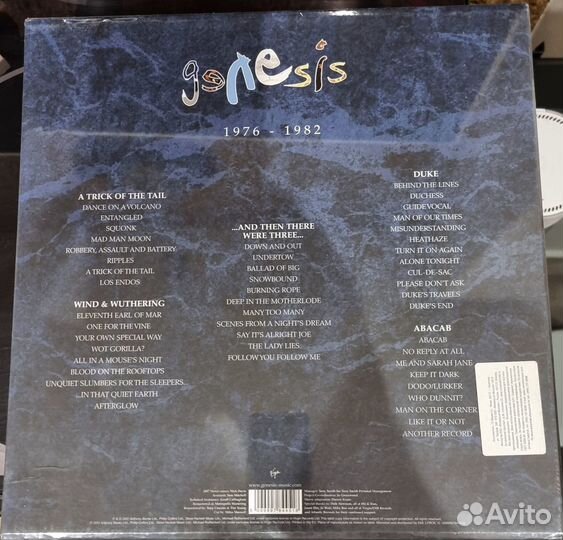 Genesis — 1976 - 1982 Box LP