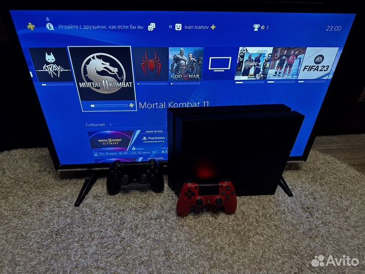 Sony playstation 4 PS4 + 400игр