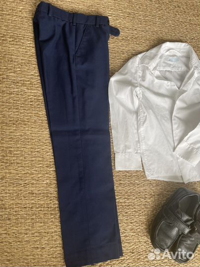 Школьная форма stenser + рубашка + ботинки