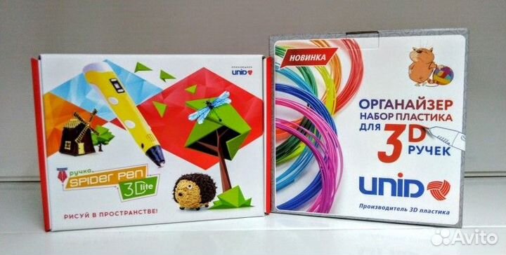 3D ручка Spider Pen Lite + 90 метров пластика