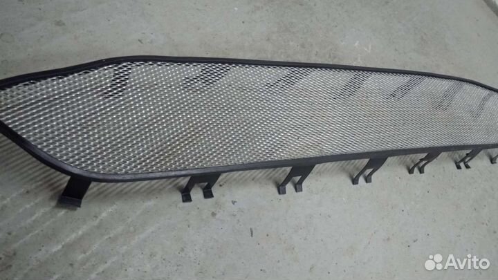 Съёмная защитная сетка в бампер на Ниссан Кашкай