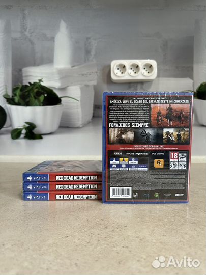 Red dead redemption 2 PS4 (Новый диск)