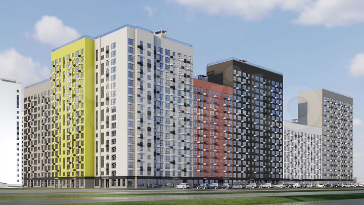 1-к. квартира, 40,9 м², 16/18 эт.