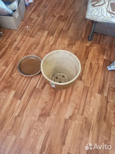 Горшок для цветов керамика большой Ф38Х32