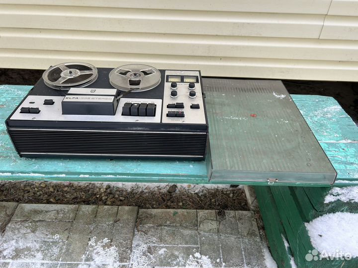 Катушечный магнитофон эльфа 332