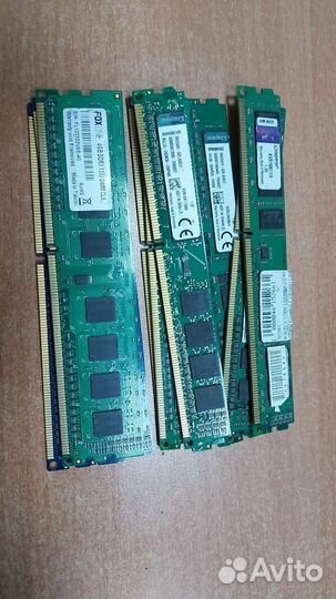 Модуль памяти DDR-III dimm 4Gb PC10600/12800