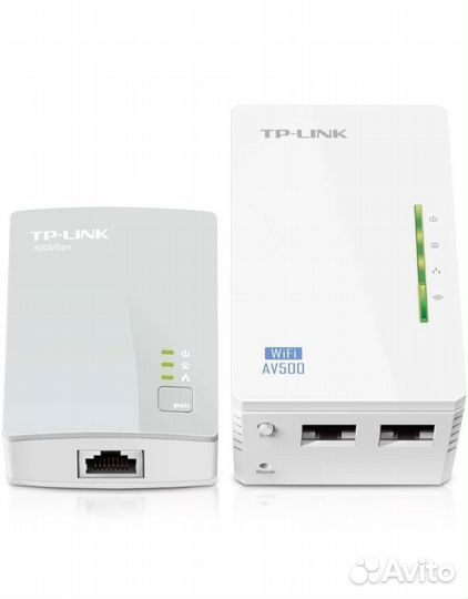 Интернет по сети 220В Powerline TL-WPA4220 KIT