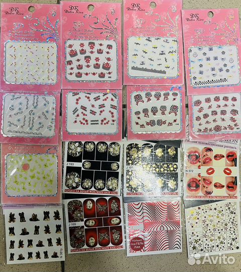 Трафареты для ногтей