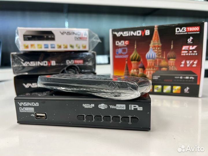 Тв Приставка 20 каналов/yasin T8000/ FullHD/ hdmi