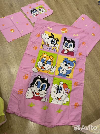 Комплект постельного детского белья новый