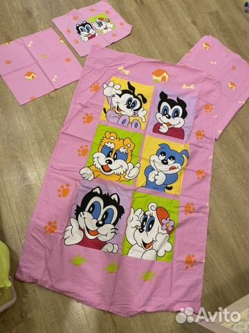 Комплект постельного детского белья новый