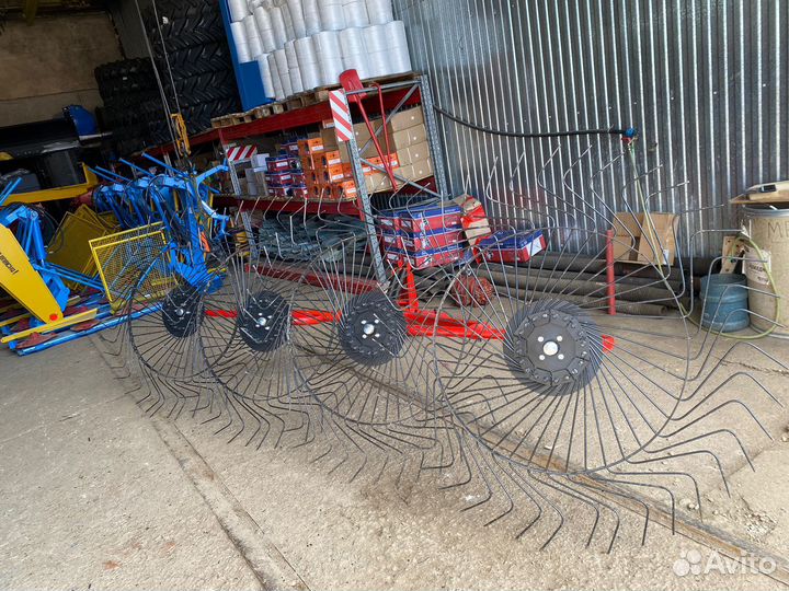 Грабли, ворошилки, валкователи Кормилец ГВК-4, 2023