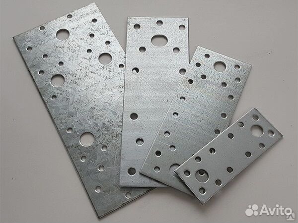 Крепёжные пластины соединительные, уголки. Остатки