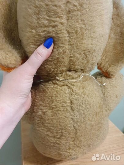 Слон игрушка мягкая СССР винтаж