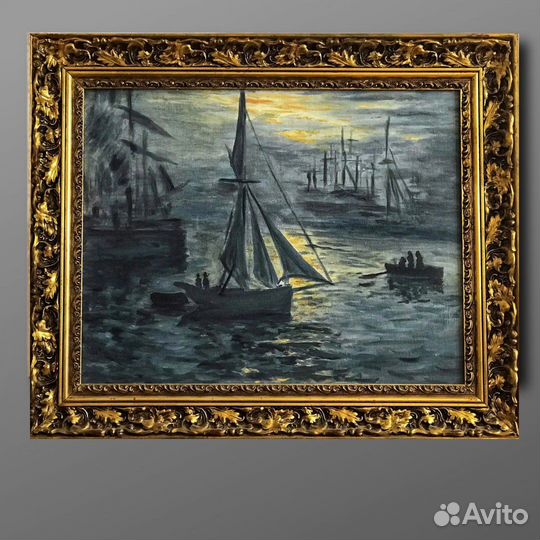 Копия картины Клод Моне 