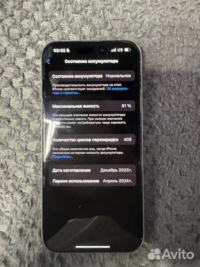 iPhone 15 Pro, 256 ГБ