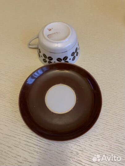 Кофейный сервиз, ссср, Рижский фарфоровый завод