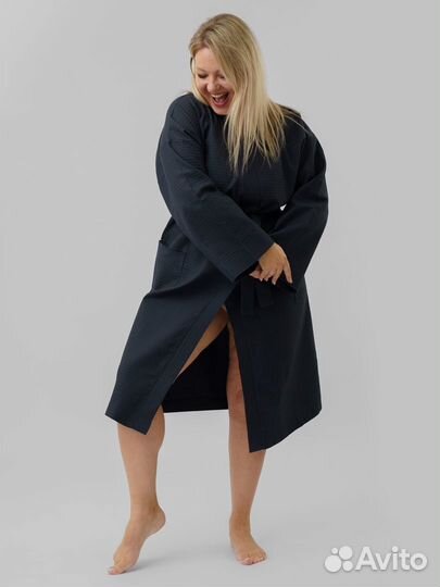 Халат банный вафельный Артикул 1712 - 1709