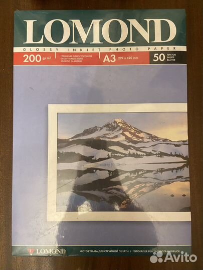 Фотобумага lomond для струйной печати, А3