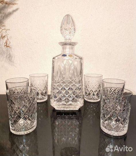 Штоф хрустальный набор бокалы