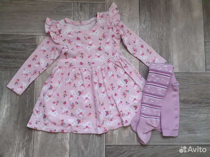 Пакет вещей на девочку 104-110