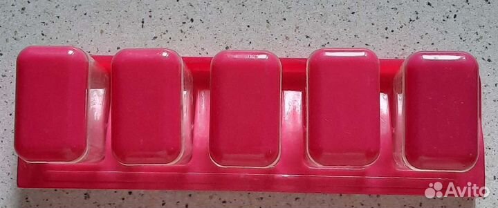 Баночки под специи на настенной подставке С С С Р