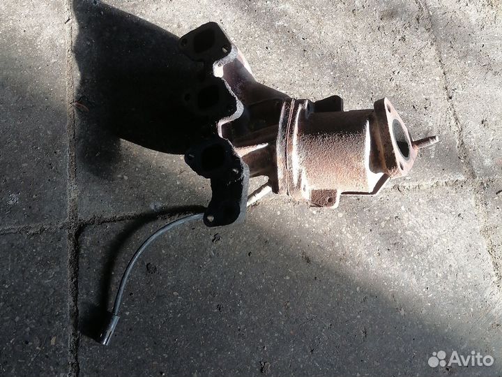 Коллектор выпуск, катализатор есть daewoo matiz 08