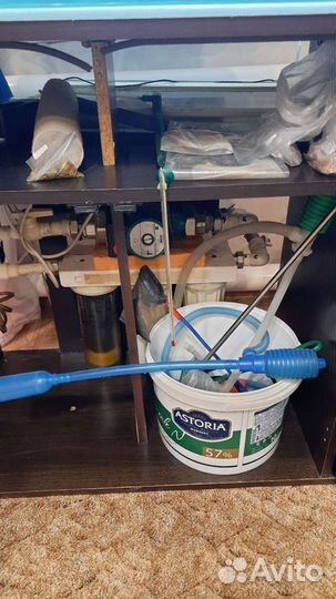 Аквариум с тумбой бу 200 литров