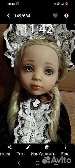 Кукла Gotz оак