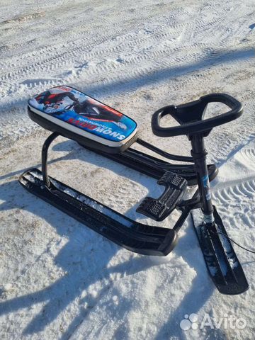 Детский снегокат новый