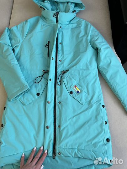 Куртка женская демисезонная удлиненная 42