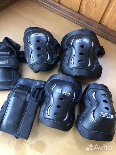 Роликовые коньки 38р. и защита размер S