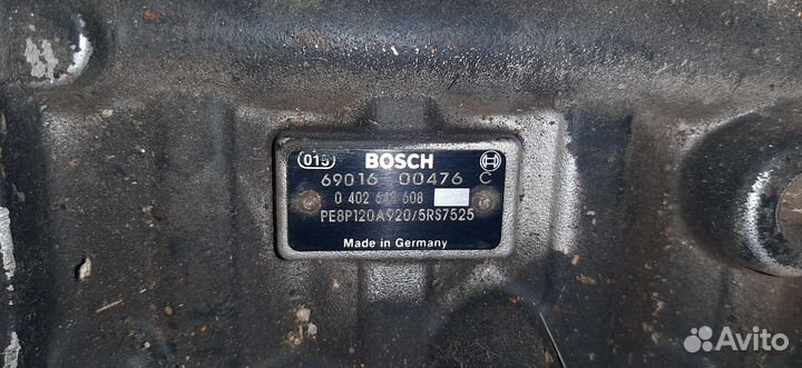 Тнвд bosch камаз