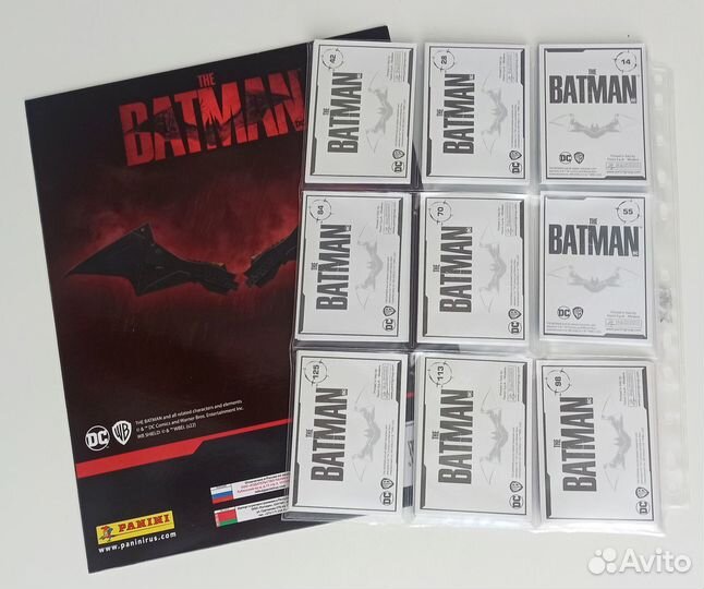 Panini The Batman - Альбом и полный сет наклеек