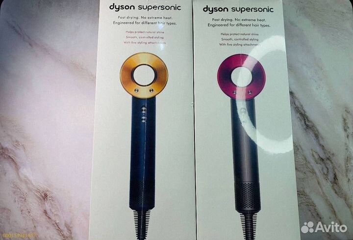 Dyson Supersonic (Malaysia) HD08 «1к1» в фуксиевом цвете