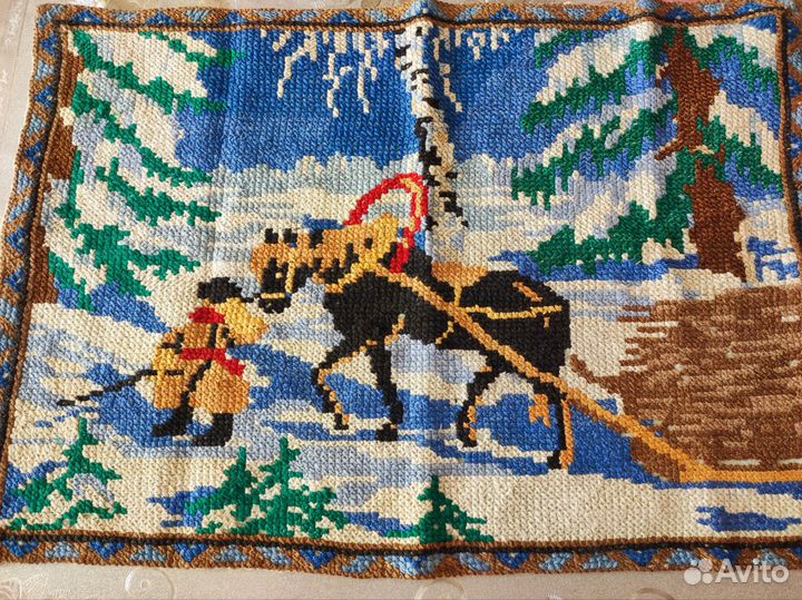 Картина вышитая крестом