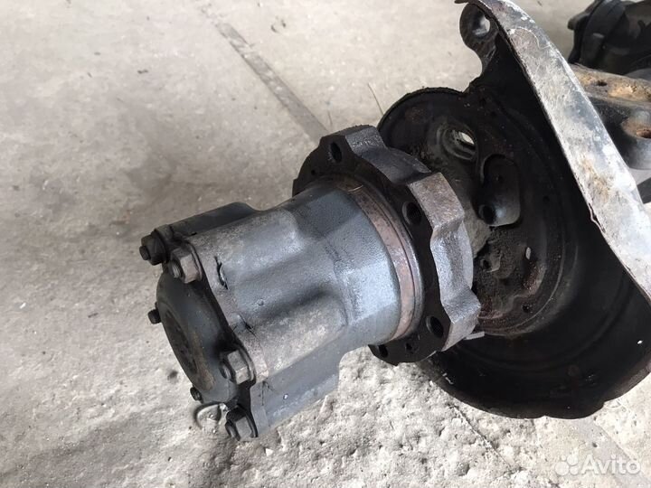 Задний двухскатный мост mersedes sprinter