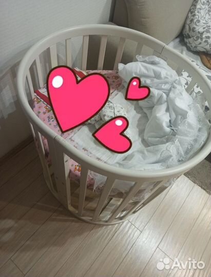 Детская кроватка трансформер 6 в 1