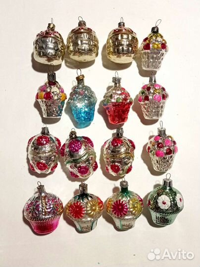 Елочные игрушки СССР