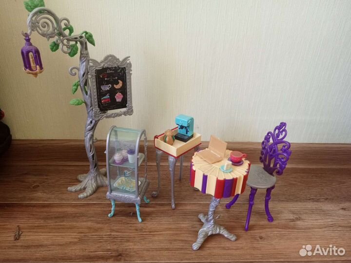 Бобовый стебель кафе для кукол