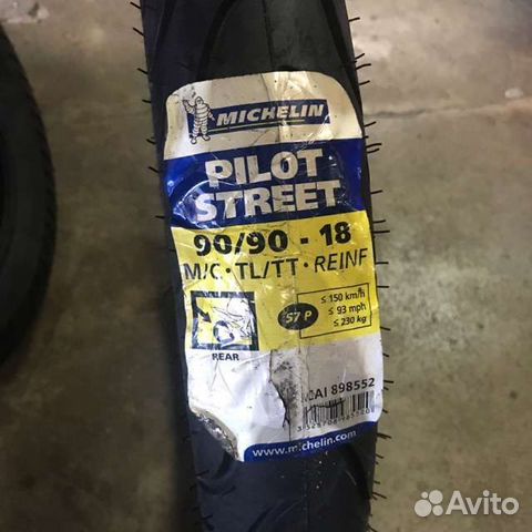 Мотошина 90 90 18 Michelin Pilot Street
