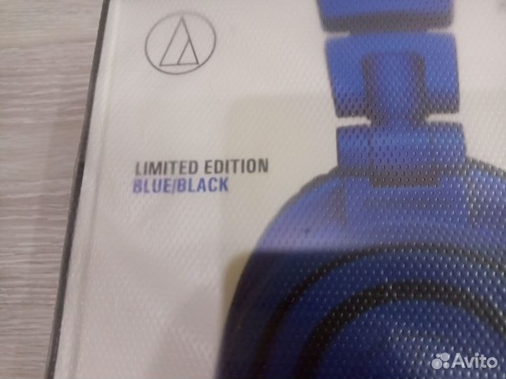 Наушники Audio-Technica ATH-M50x blue/black