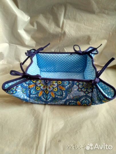 Хлебница экологическая тканевая