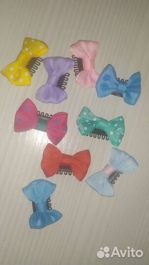 Заколки и повязочка для малышек