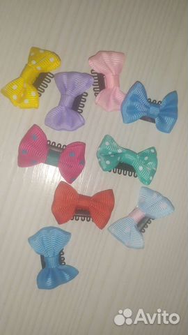 Заколки и повязочка для малышек