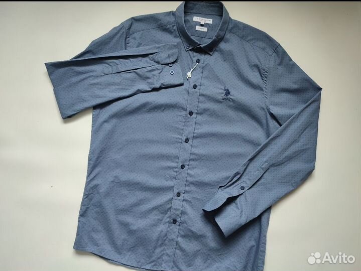 Рубашка uspa Турция новая дефект