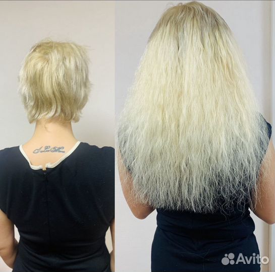 Наращивание волос в рассрочку