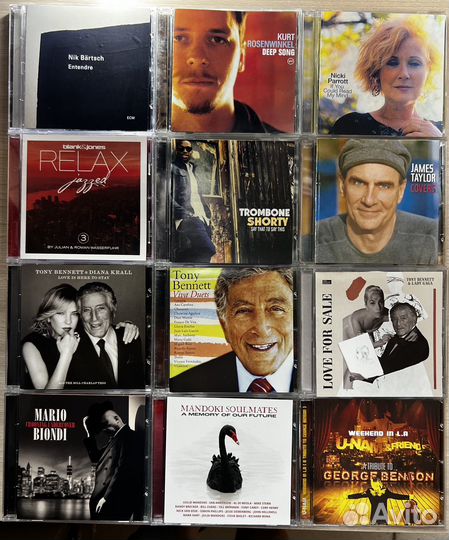Музыкальные cd диски Jazz (Diana Krall & etc.)